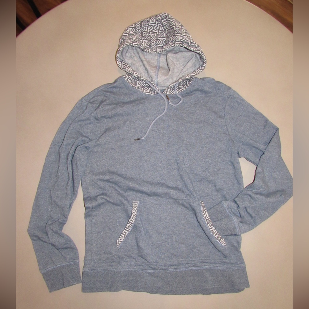 Men’s PacSun Blue Geometric Hoodie